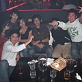 Clubbing with Fufu, Evan, Jerry, Jerry's friend and Ken