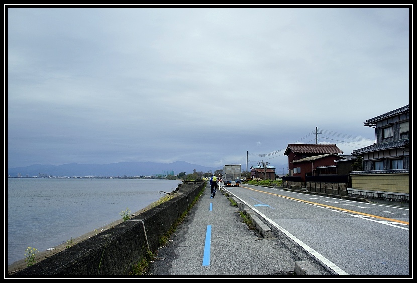 [2023琵琶湖賞櫻_D2] 單車環湖第一天。長濱城。海津大