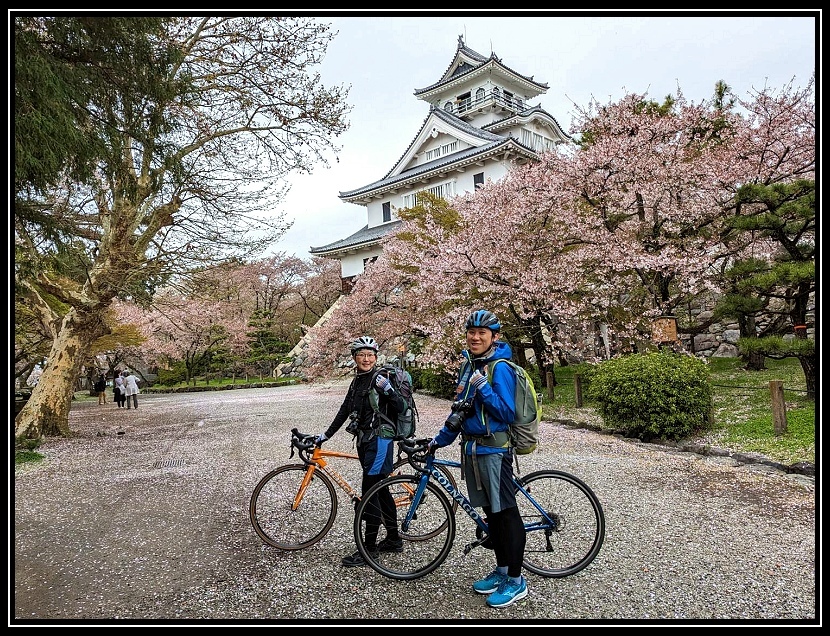 [2023琵琶湖賞櫻_D2] 單車環湖第一天。長濱城。海津大