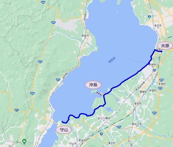 [2023琵琶湖賞櫻_D4-1] 單車環湖第三天。Nagis