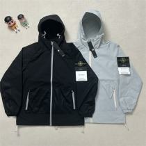 ストーンアイランド ジャケット メンズ ブラック ライトグレ