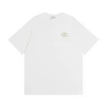 ディオール Tシャツ ロゴ刺繍 オーバーサイズ カジュアルコ