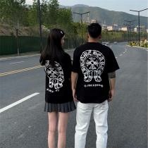 CHROME HEARTS Tシャツ アーチロゴ×クロス ペ