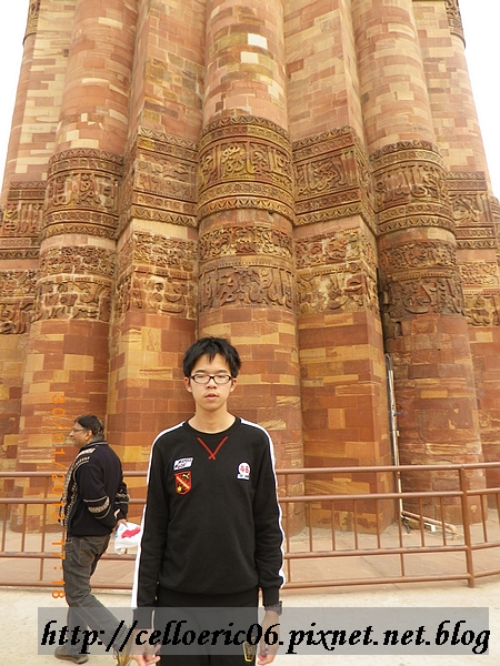 【新德里】古達明那塔(Qutab minar tower)