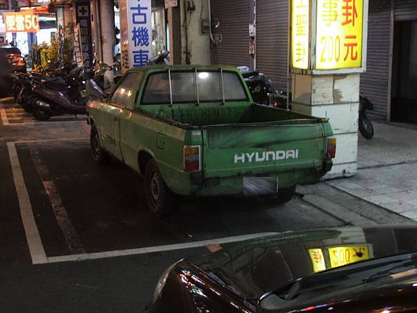 Hyundai Pony 貨車 (5)