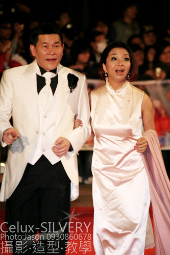 2009金馬獎最吸睛男女藝人-與會嘉賓-彭恰恰與許景淳-吳富勇攝.jpg