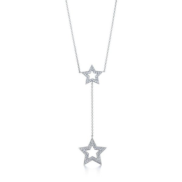 Tiffany Stars double drop pendant.