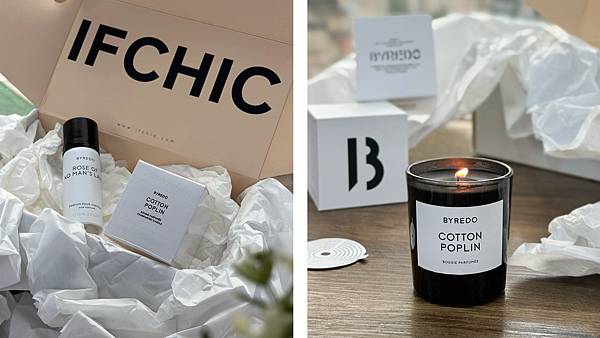 IFCHIC國際電商平台｜Byredo香氛系列開箱｜下單滿U