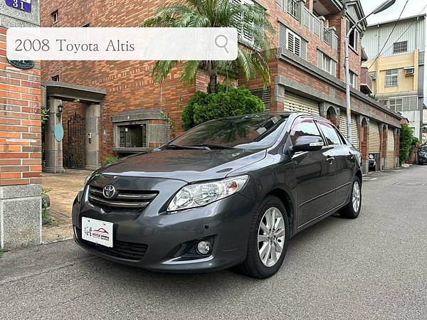 2008 Toyota Altis 1.8 超稀有里程❤️‍