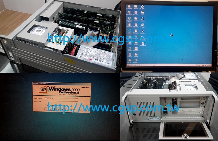 工業主機 ADVANTECH UNO-3074-P32 Windows2000 professional