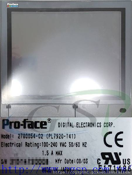 Pro-face 2780054-2 PL7920-T41.jpg