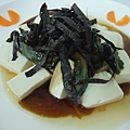 皮蛋紫菜拌豆腐