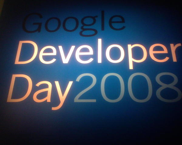 Google Developer Day 2008