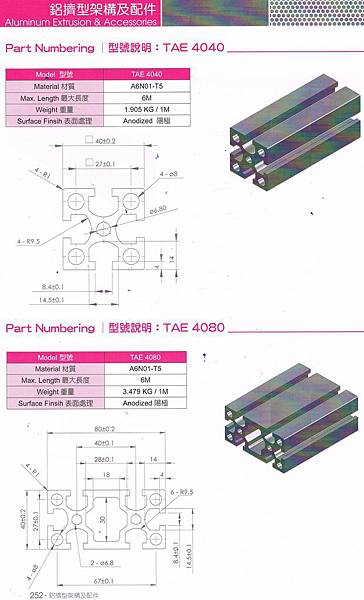 鋁擠型架構及配件 (6)