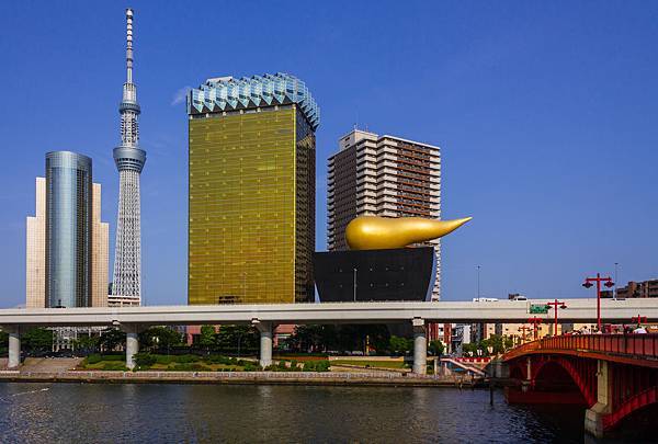 Skytree_&_Asahi_Breweries_Building,_from_Azumabashi,_Asakusa_2012_Ⅲ