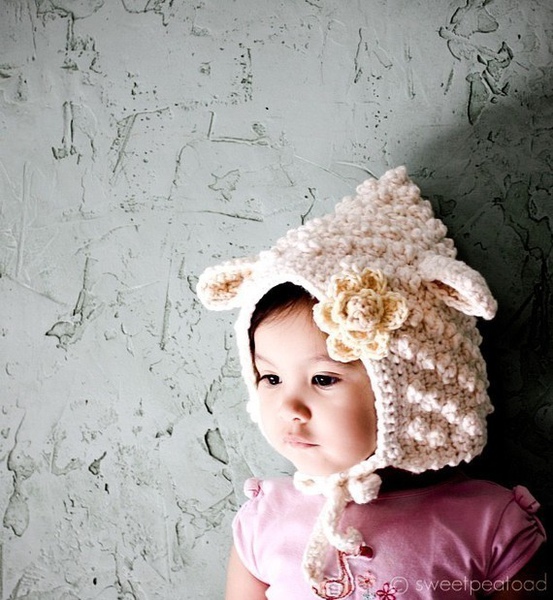 Little Lamb Hat For Her 