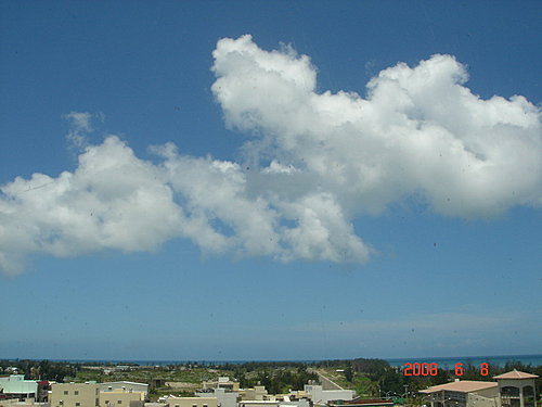 真想坐在雲端上