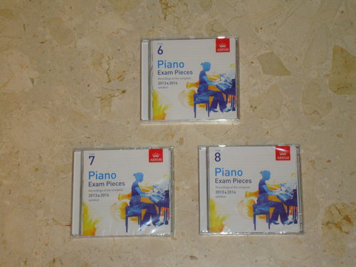 2013 - 14 Piano Exam Pieces Grade 6-8 CD