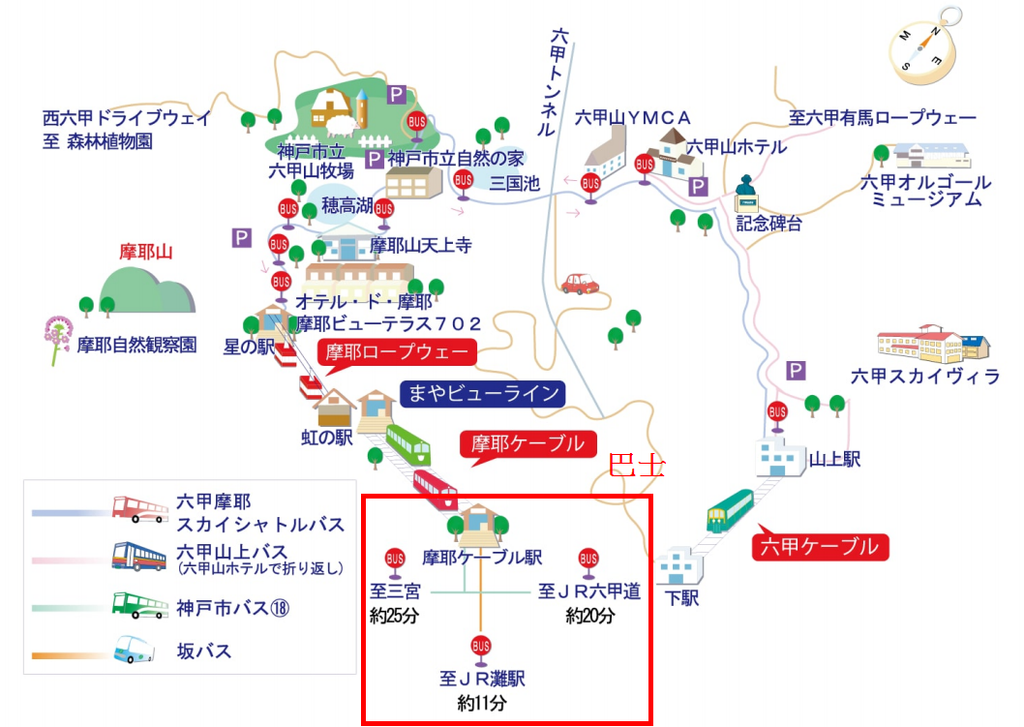 神戶交通 摩耶山交通及神戶市營巴士系統查詢 小黑的旅行誌 痞客邦