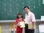 我和前校長李文生校長的閱讀認證相片