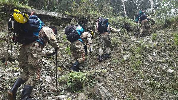 空軍花蓮基地基勤中隊山區搜救訓練2