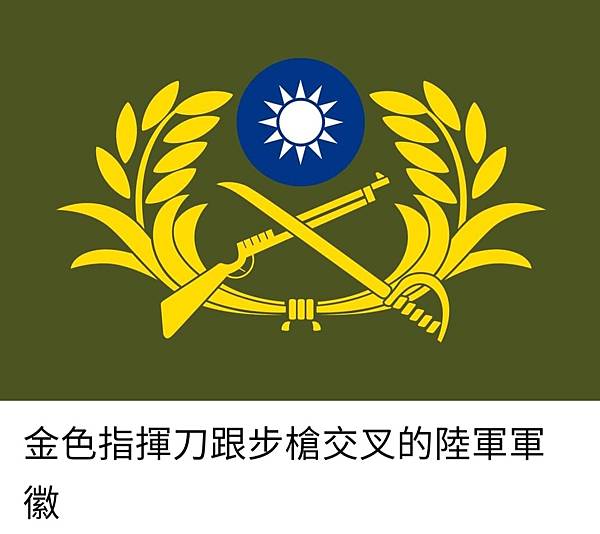 Peter Wu：陸軍官校的校徽很有趣的是  不同世代居然有