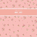 旋木婚宴背板（粉橘碎花）