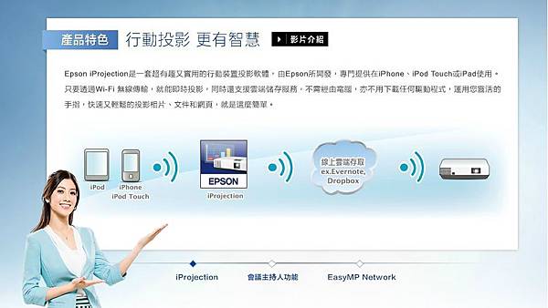 Epson 行動投影