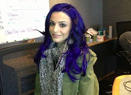 Cher Lloyd Crazy Blue Hair