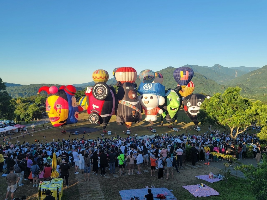 【國內∣旅遊】2022台東鹿野高台熱氣球嘉年華♥入住鹿野高台