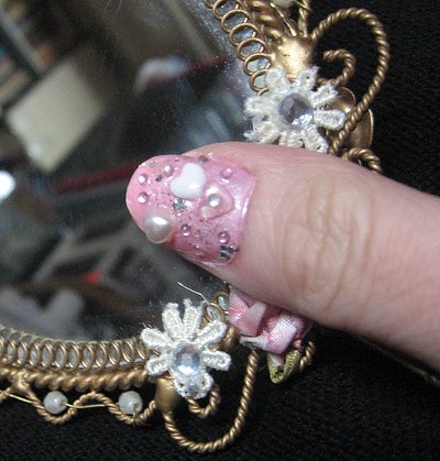 Acrylic nail 022