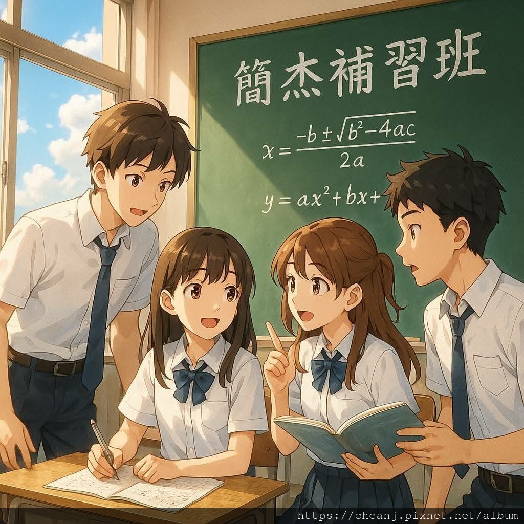 🎓【簡杰數學語言教學之道:方法、耐心與恩典的交織 ——簡鸞德 國中先修 高中先修補習