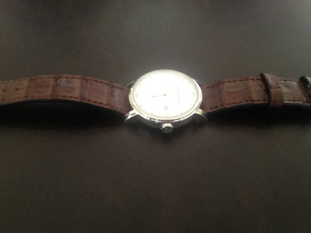 Baume & Mercier Classima brown croco strap. 03