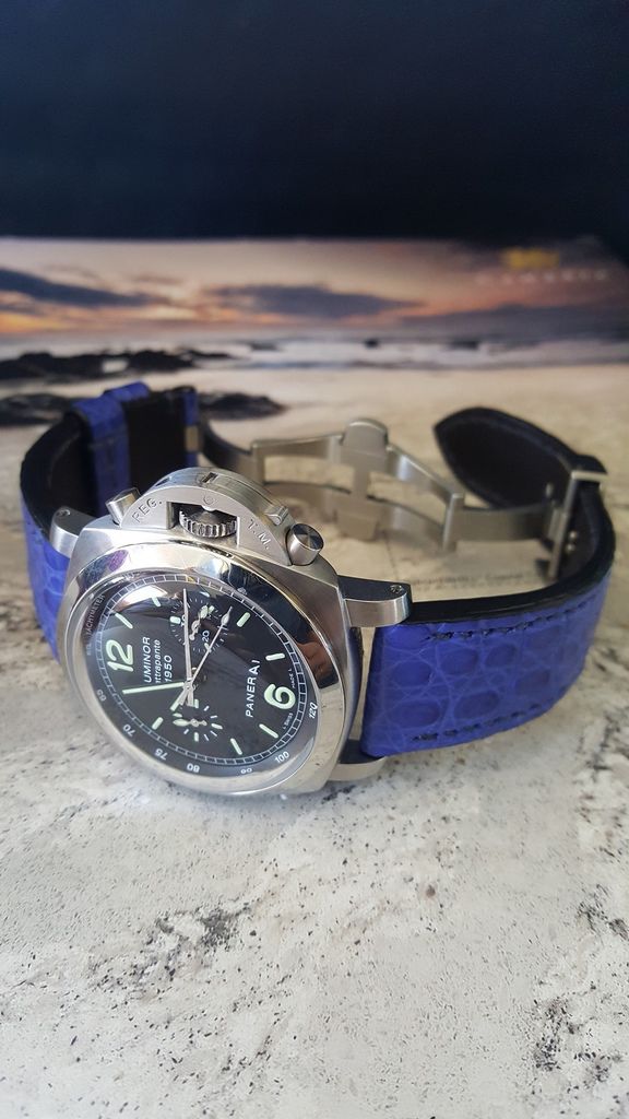 Panerai blue croco strap,  .jpg