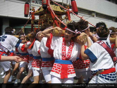 天神祭ギャルみこし