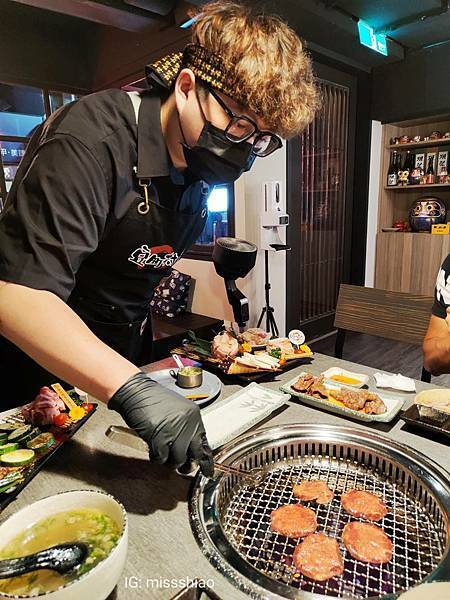 【食記】台北國父紀念館日式燒肉店推薦~『豆町村燒肉』全程職人
