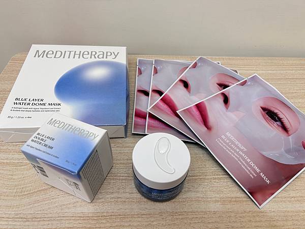 開箱｜MEDITHERAPY-藍水光保濕系列「藍水光保濕果凍