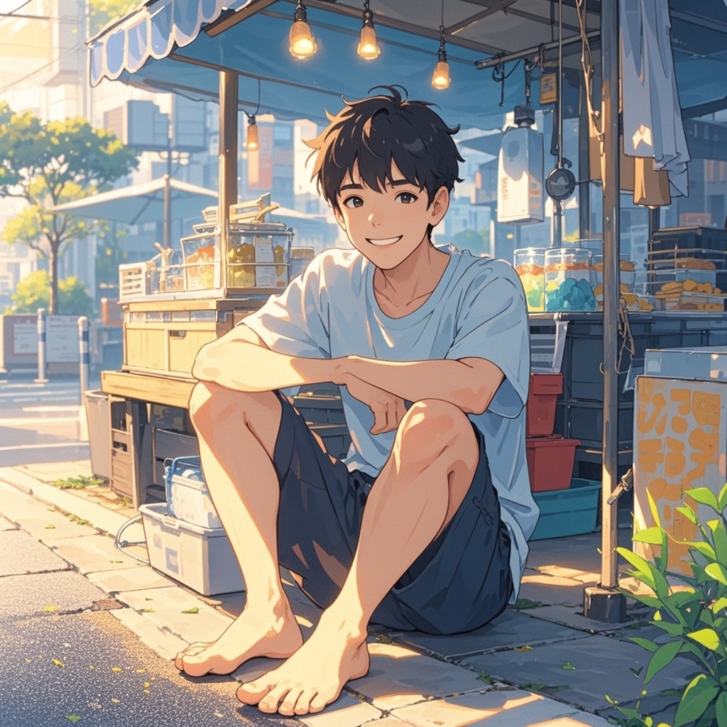 赤腳生活早安打卡圖，2025.11.25，赤腳生活好自在