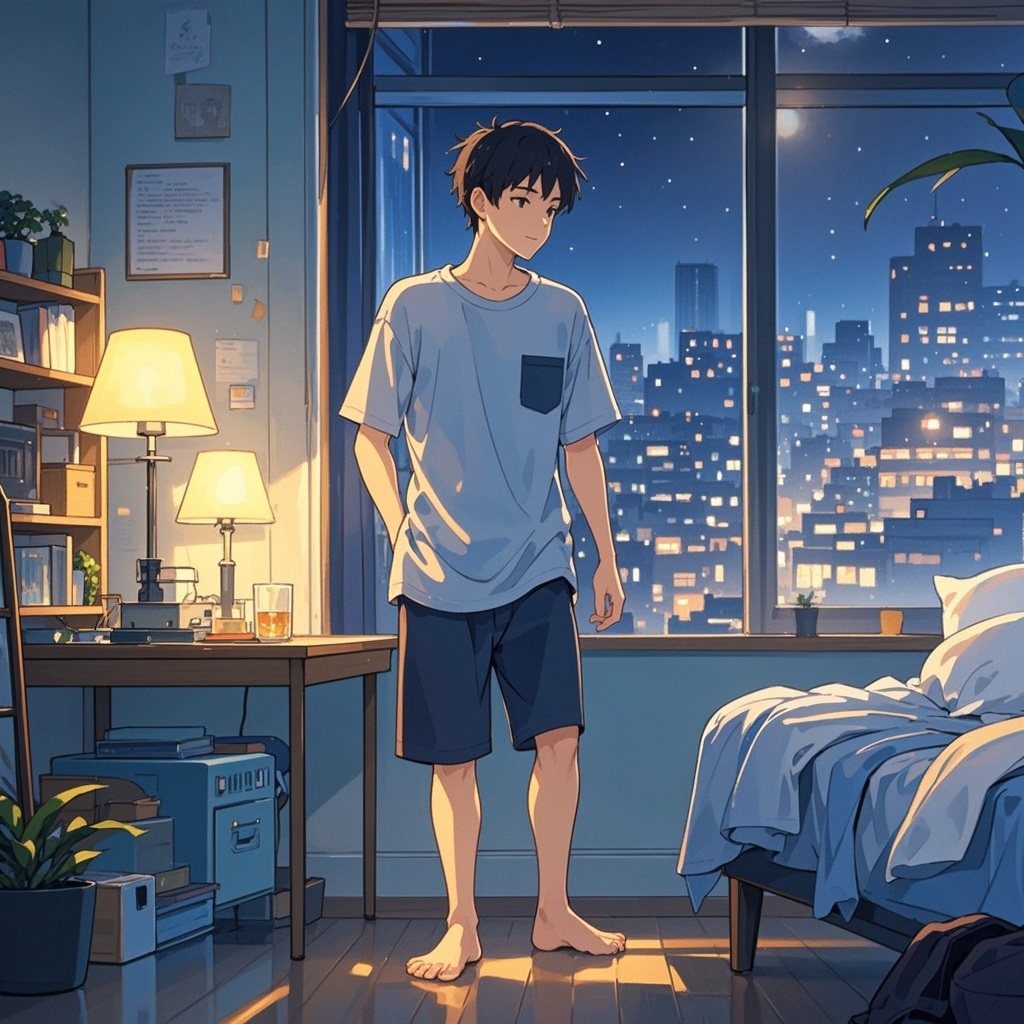 赤腳生活晚安打卡圖，2025.11.29，夜安好夢