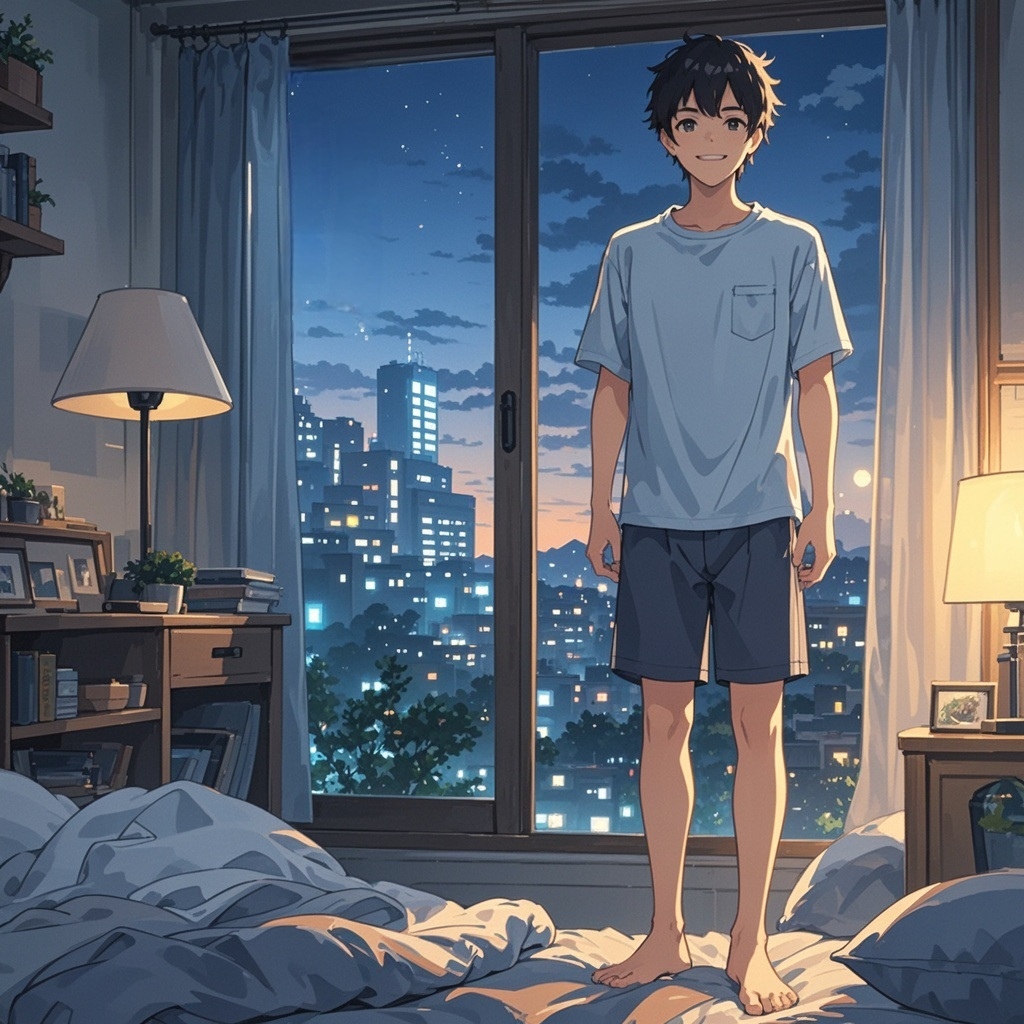 赤腳生活晚安打卡圖，2025.11.29，夜安好夢