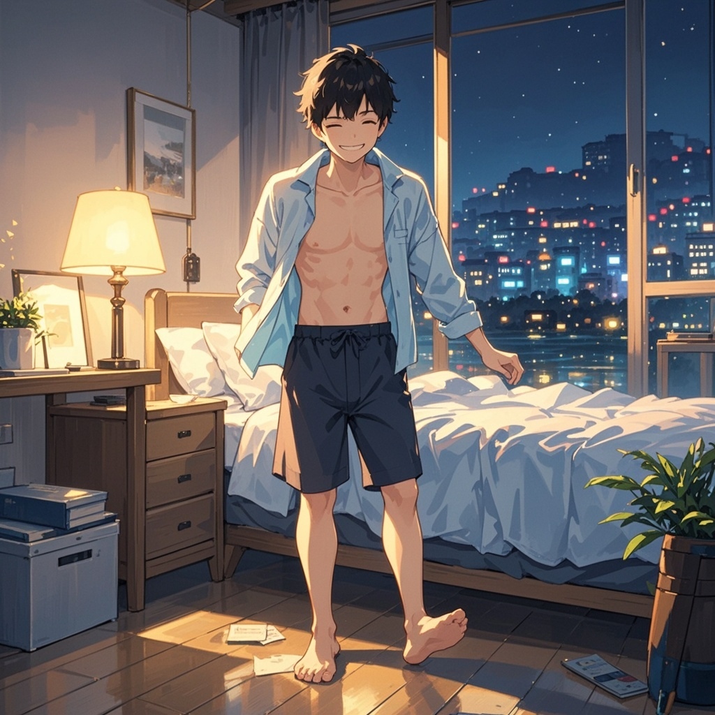 赤腳生活日安打卡圖，2025.11.30，夜安好夢，心清閒，好睡眠。