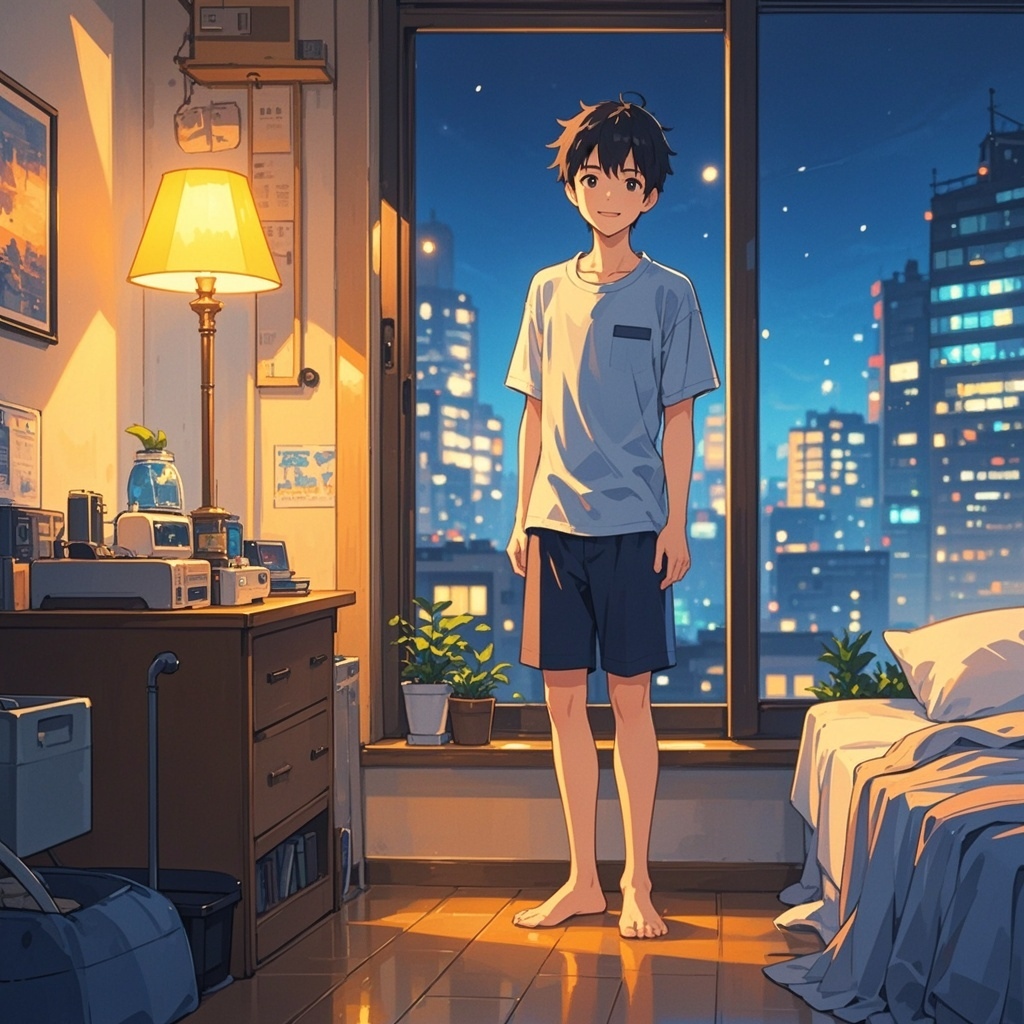 赤腳生活日安打卡圖，2025.11.30，夜安好夢，心清閒，好睡眠。