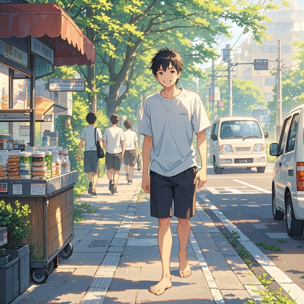 赤腳生活日安打卡圖，2025.12.02，每天赤腳走路，解壓又健身