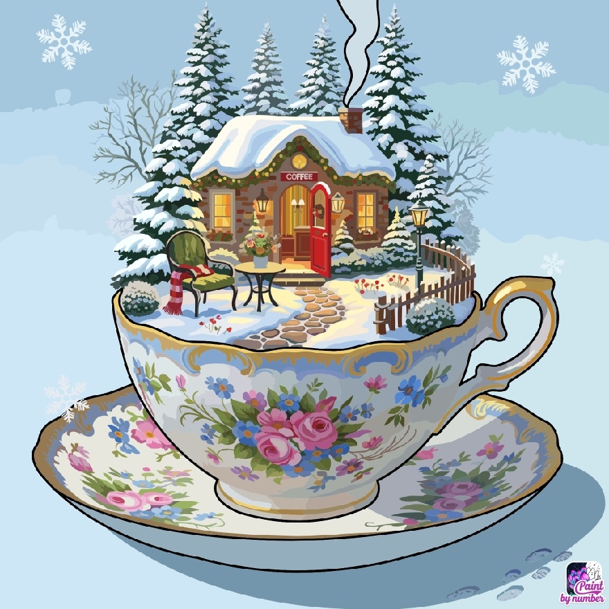 數字填色（Paint by Number），2025.12.07