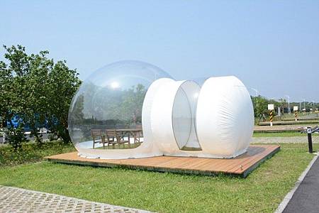 「泡泡球露營帳棚」飯店式享受1