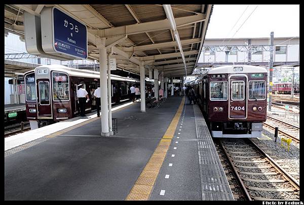 阪急電鐵7300系and9300系電車@桂_1(2)_20110911.jpg