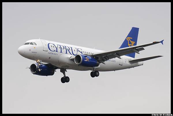 Cyprus Airways A319-132(5B-DBO)@FRA_1(2)_20120224