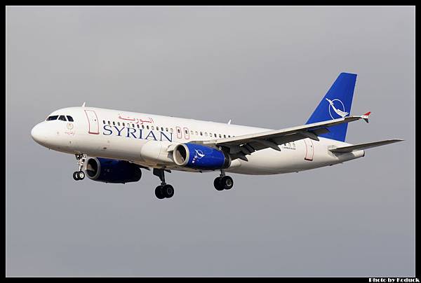 Syrian Arab Airlines A320-232(YK-AKA)@FRA_1(2)_20120221