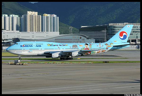 Korean Airlines B747-4B5(HL7495)@VHHH_2(2)_20120708