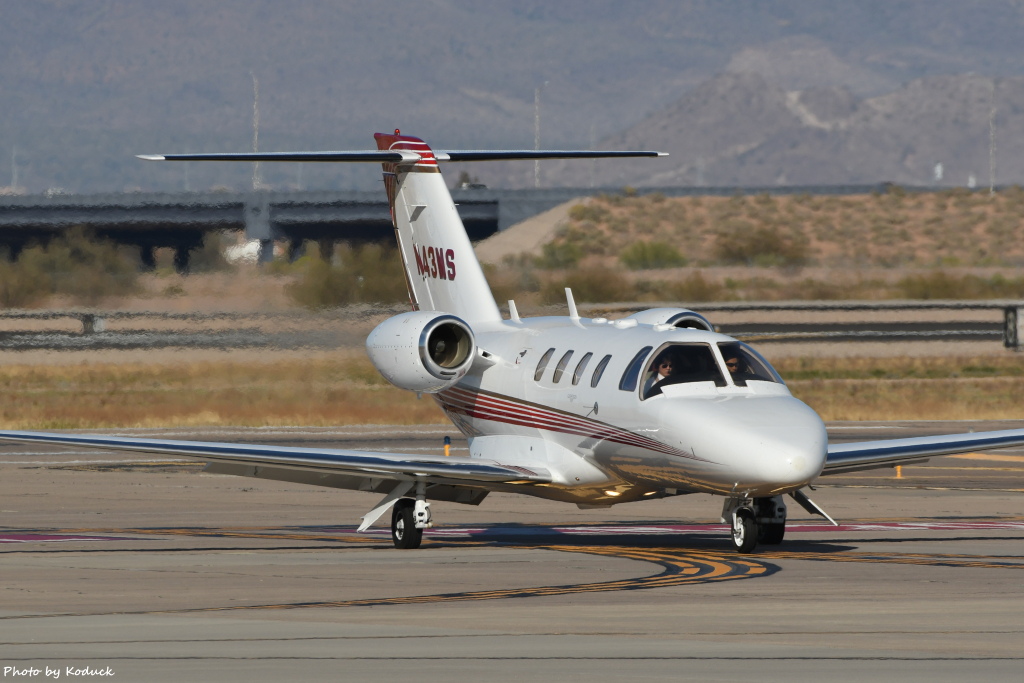 Private Cessna 525 Citation CJ1(N43MS)@AZA_1_20180320.JPG